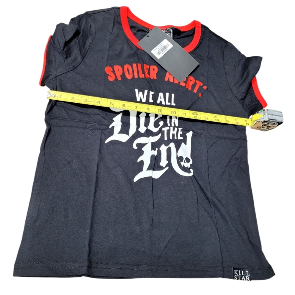 Killstar Spoiler Ringer Top - Picture 6 of 10